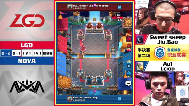 [CRL 2018] - Semi Final of Clash Royale League - NOVA VS LGD смотреть онлайн