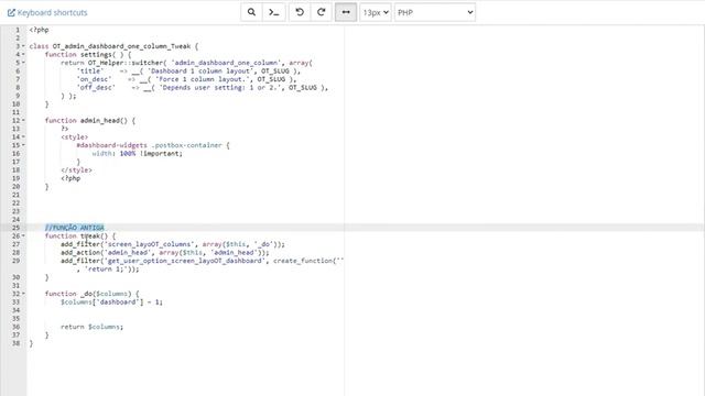 Deprecated create_function php 7.2+ resolvido para ultimate tweaker wordpress смотреть онлайн