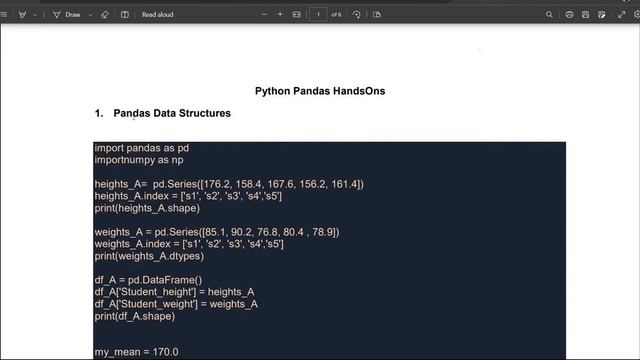 Digital Python Pandas FP Hands on Solution Course ID 55937 TCS Fresco Play #tcs #55937 смотреть онлайн