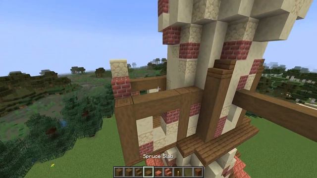 Minecraft Medieval Windmill Build Tutorial | Step by step cottagecore Build смотреть онлайн