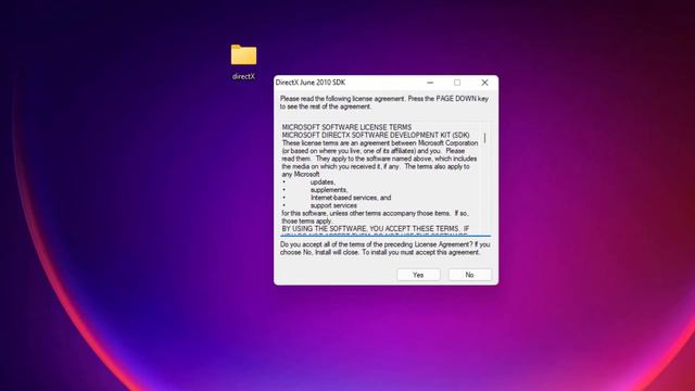 DirectX - Setup Could Not Download The File - Please Retry Later Or Check Your Internet Connection