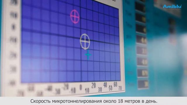 Микротоннелированиe трубами GRP с полиуретановым покрытием