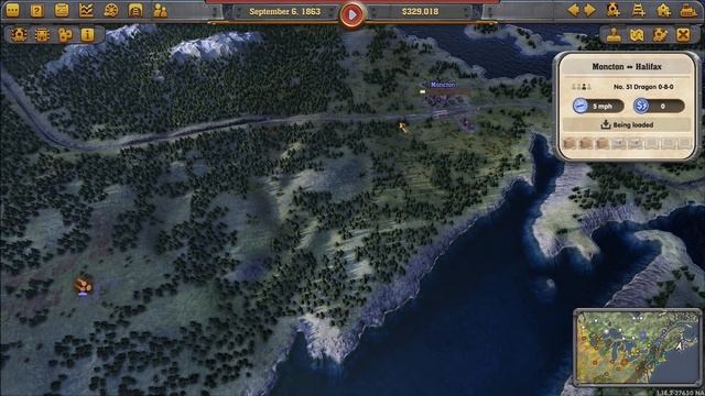 Welcome to Moncton & Halifax - $1 Million Quarterly Profit | Railway Empire: The Great Lakes 4 смотреть онлайн