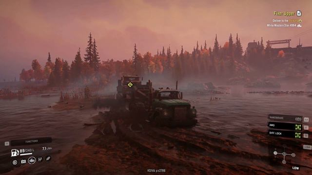 SNOWRUNNER Gameplay Walkthrough FIXER UPPER Michigan Map Off-Road [HD 1080p] No Commentary смотреть онлайн