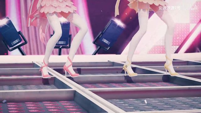 【Genshin Impact MMD／4K／60FPS】Lumine & Barbara【Lap Tap Love】 смотреть онлайн