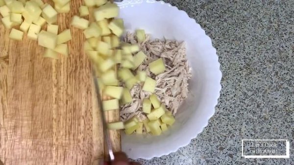 САЛАТ "БАВАРСКИЙ"/SALAD "BAVARIAN"