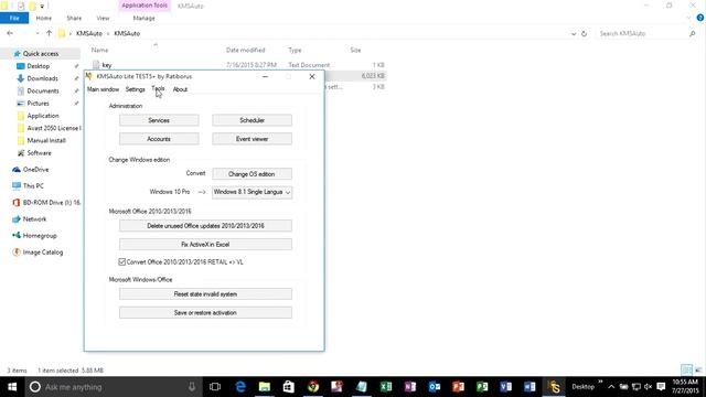 Microsoft Office 2016 ProPlus.