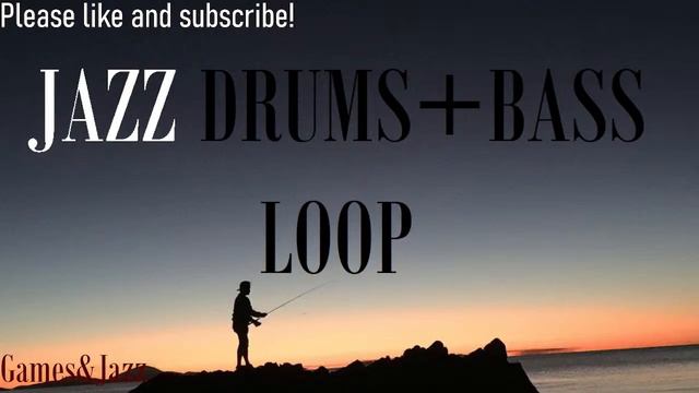 Midnight Jazz - Bass and Drums Loop (LIVE) смотреть онлайн