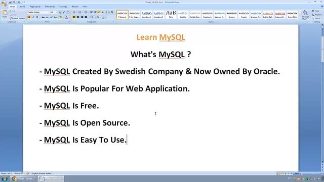 Learn MySQL In Arabic #01 - Intro & Whats MySQL ? смотреть онлайн