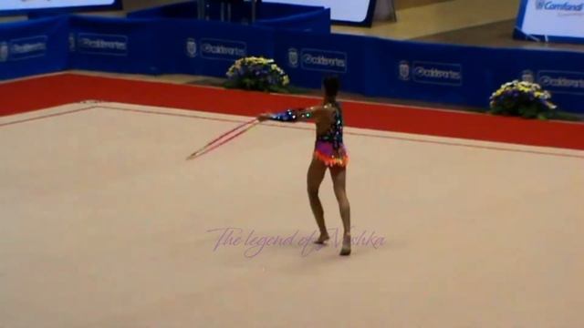 Anna TRUBNIKOVA (RUS) hoop - World Games Cali 2013 qualifs смотреть онлайн