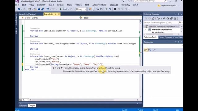 How to Create Tabular Display in a ListBox in Visual Basic.Net смотреть онлайн