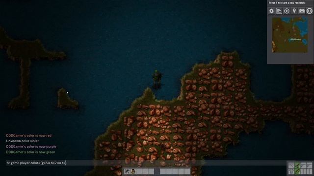 Factorio Tutorial - Change Player Color смотреть онлайн