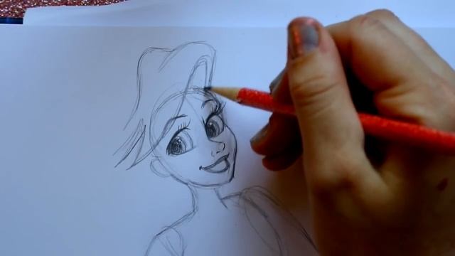 How to Draw Disney's Ariel (FULL MERMAID TAIL) - @dramaticparrot смотреть онлайн