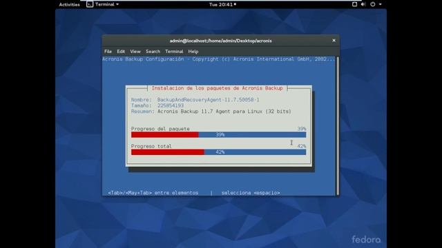 ACRONIS 11.7 ADVANCED FOR LINUX/How to install in FEDORA 22 смотреть онлайн