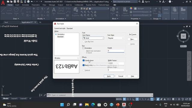 AutoCAD Application 11 | Text Commands смотреть онлайн