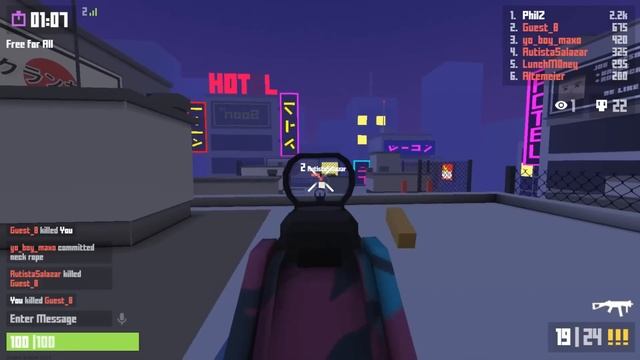 Krunker 101: How to GIT GUD with RUN N GUN (SMG) смотреть онлайн