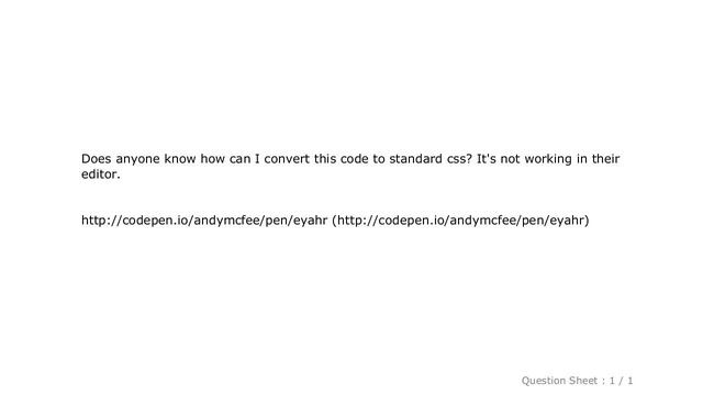 CSS : Converts scss to css смотреть онлайн