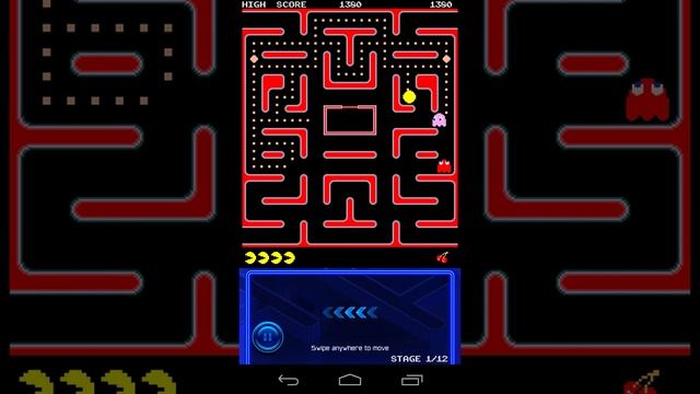 Pac-man:Tournaments game on Moto G смотреть онлайн