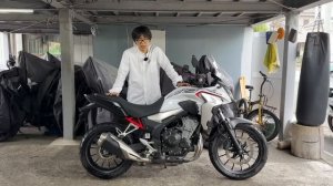 HONDA 400X（低走行車）「これからの時代のバイクの基本形を打ち出す機体」