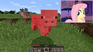 Fluttershy Plays: Minecraft (Русская Озвучка)
