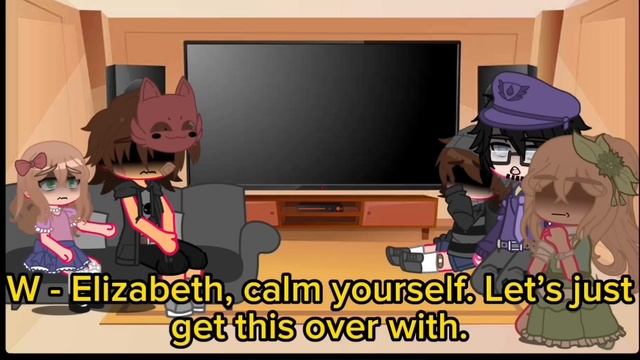 Past Aftons React To Future || Afton Family || FNAF || GACHA || My Au