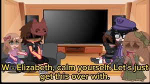 Past Aftons React To Future || Afton Family || FNAF || GACHA || My Au