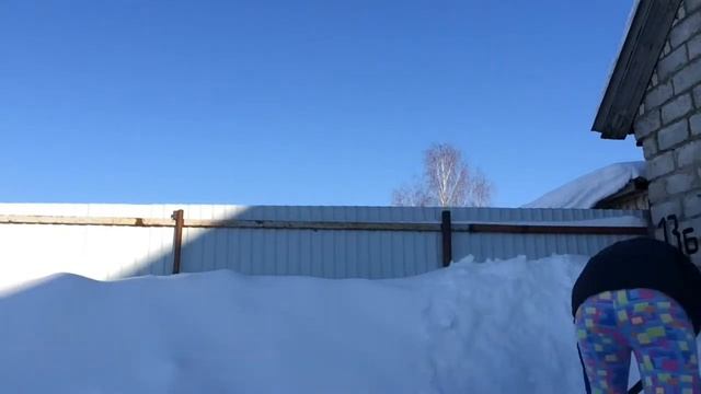 Как мы кормим маленьких Ягнят/Топим Баню/Чистим снег/Жизнь в деревне/Family в Деревне