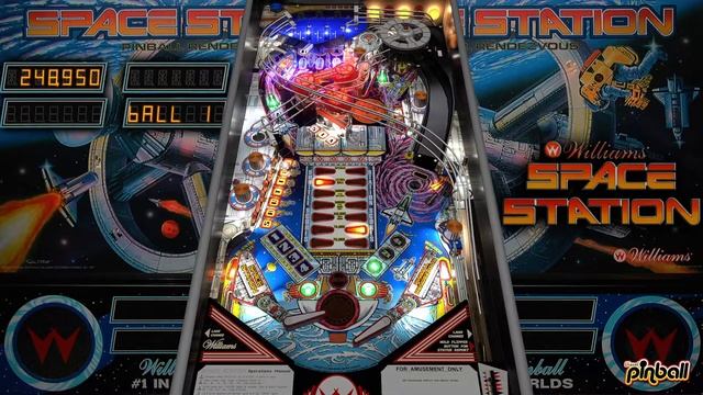 Space Station (Williams 1987) | Visual Pinball X | Table Snapshot (Desktop Mode) смотреть онлайн
