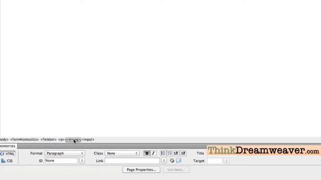 Dreamweaver CSS5.5 Tutorial PHP forms email contact form validation part 2 смотреть онлайн