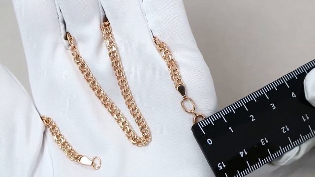 Золотая цепь плетение Гарибальди ТД Эстет 01Ц7105760 смотреть онлайн