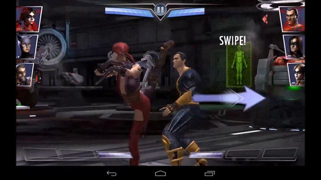 Injustice:Gods Among Us Android Luchador Bane Challenge Mode Challenge 3 Part1 смотреть онлайн