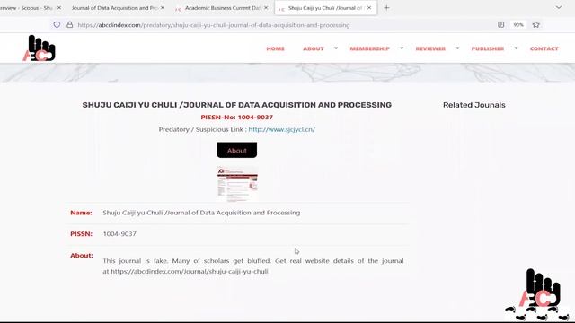 Fake Scopus Index Journal 1004-9037 | Journal of Data Acquisition and Processing Clone web in Scopu смотреть онлайн