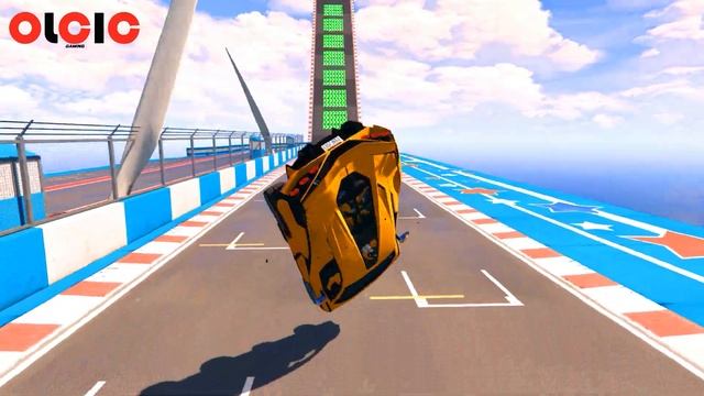 GTA V Epic Mega Ramp Stunt Car Racing Challenge On Super Cars, Planes, Bike! Desafio de Super Carro смотреть онлайн