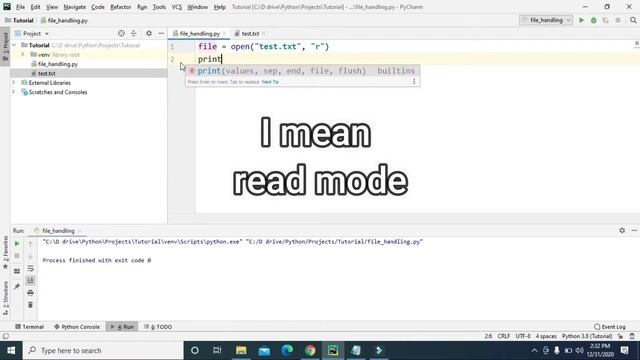 #22 - File Handling in Python смотреть онлайн