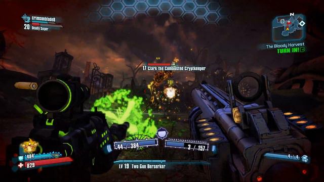 BOSS GUIDE - Borderlands 2 - Clark the Combusted Cryptkeeper (ZERO COMMENTARY) смотреть онлайн