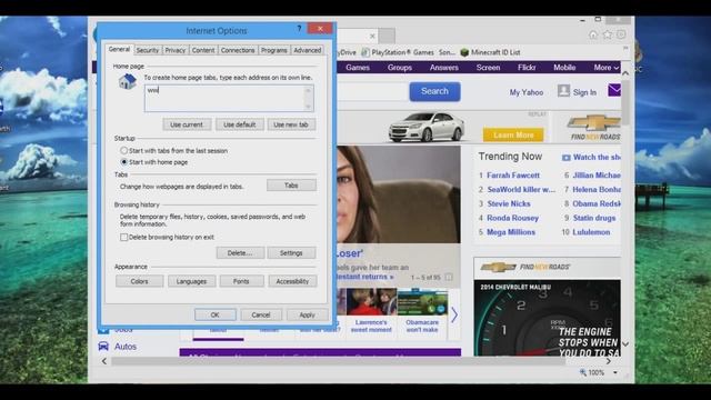 How to set up Home page on Internet Explorer 11 смотреть онлайн