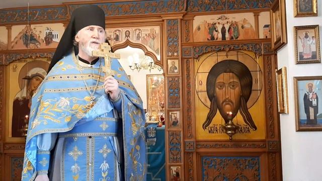 25.09.22.Партенит.Храм Благовещения Проповедь р.Никиты. смотреть онлайн