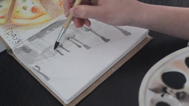 ART CHALLENGE || DAY 4 || Любимое место в городе || SPEED PAINT смотреть онлайн