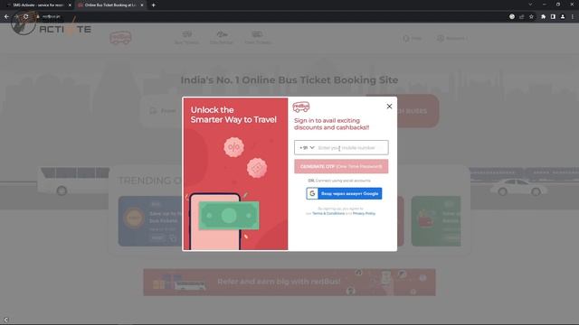 Create a redBus Account without Phone Verification: Guide Using Virtual Number for SMS смотреть онлайн