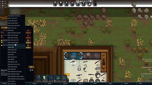 The German Imperial Army! Rimworld Showcase! Gas masks, Reich armor смотреть онлайн