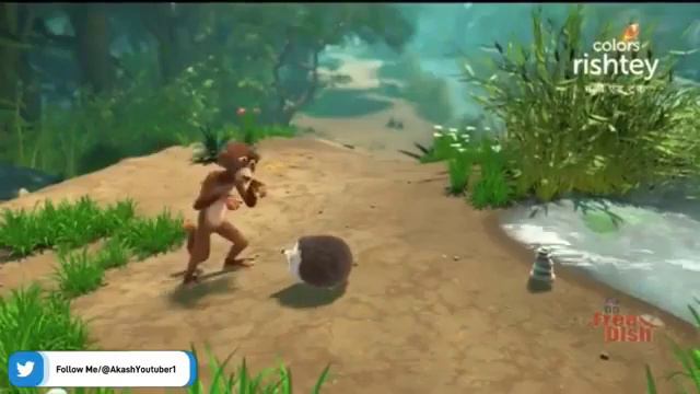 Monkey 🐵🐵🐵 And Trunk Cartoon In Hindi