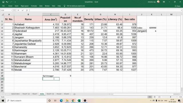 ఫార్ములాలకే అయ్యా | Index Match Formula | Tips & Trick | Advance Excel| CR Tech Talks