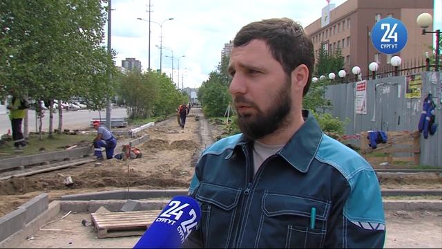 Ремонт дорог в Сургуте продолжается смотреть онлайн