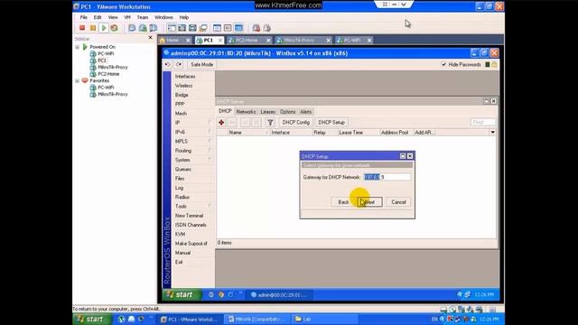 6 Provide IP to PC Clients by DHCP Server in khmer смотреть онлайн