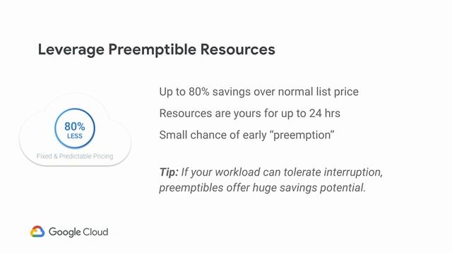 Saving Even More Money on Compute Engine (Cloud Next '19) смотреть онлайн
