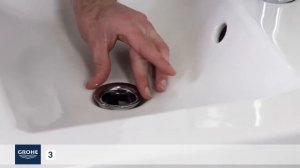 Монтаж смесителя GROHE с донным клапаном своими руками