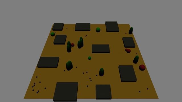 C/C++ - AI Engine Simulation - Demo(OpenGL 4.3) смотреть онлайн