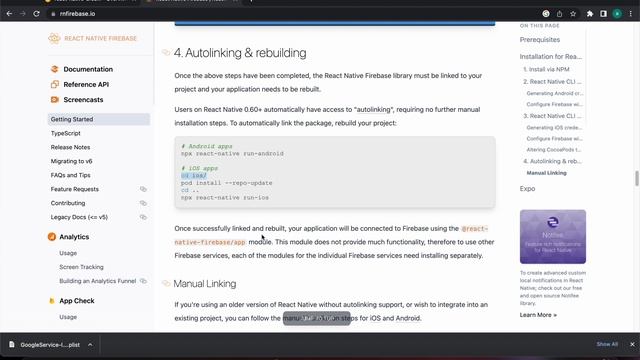How to Integrate Firebase Into Your React Native IOS App смотреть онлайн
