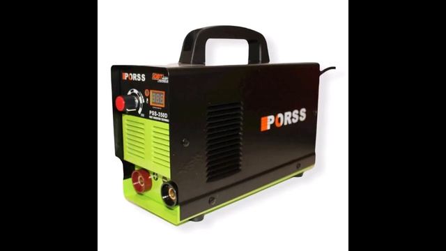 Video Termékbemutató Porss PSS 350d Mini Inverteres Hegesztőgép 350A Digitális LCD Kijelző