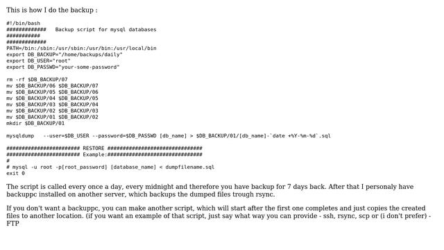 DevOps & SysAdmins: MySQL backup and save in external server (3 Solutions!!) смотреть онлайн